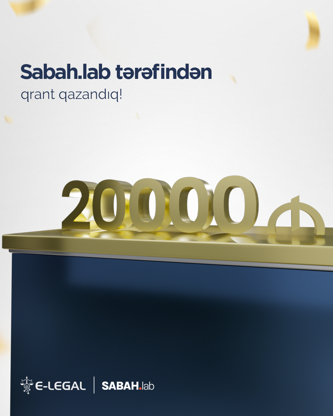 E-LEGAL won an investment of AZN 20,000 by SABAH.lab!